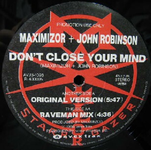 画像1: $ MAXIMIZOR + JOHN ROBINSON / DON'T CLOSE YOUR MIND (AVJS-1096) YYY126-1907-10-48
