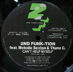 画像1: %% 2ND FUNK-TION / CAN'T HELP MYSELF (-----) Y?