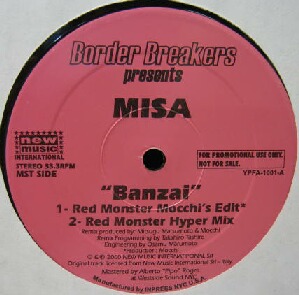 画像1: $ MISA / BANZAI (Red Monster Mix) 限定盤 (YPFA-1001) YYY37-801-5-12