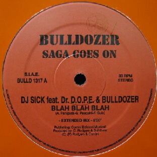 画像1: $ DJ SICK feat.DR.D.O.P.E. & BULLDOZER / BLAH BLAH BLAH (BULLD 1317) YYY55-1196-3-80 後程済
