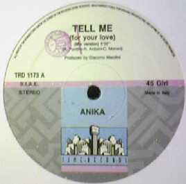 画像1: $ ANIKA / TELL ME (FOR YOUR LOVE) 穴 (TRD 1173) EEE10