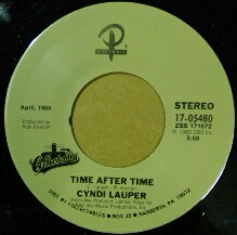 画像1: $ Cyndi Lauper / Time After Time * Girls Just Want To Have Fun (17-05480) 7inch Y3 後程済