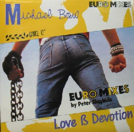 画像1: $ MICHAEL BOW / LOVE & DEVOTION (EURO MIXES) 黄 (ARS 3691 REMIX) Y9-4F