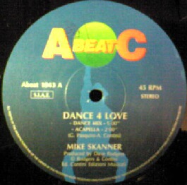 画像1: $ MIKE SKANNER / DANCE 4 LOVE (Abeat 1043) EEE??