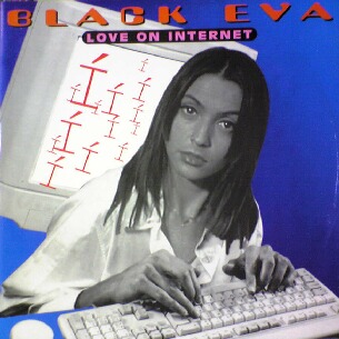 画像1: $ BLACK EVA / LOVE ON INTERNET (HRG 170) EEE4F20+