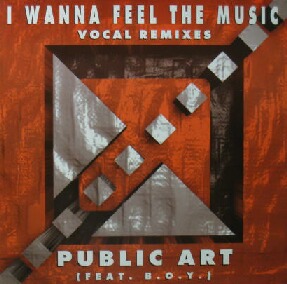 画像1: $ PUBLIC ART / I WANNA FEEL THE MUSIC (VOCAL REMIXES) 独 (ABF 0013R-12) YYY308-3885-5-13