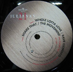 画像1: %% HYPER TECHNO presents JULIANA'S 21 / WHOLE LOTTA LOVE (VEJT-89123) 5F-10+