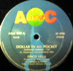 画像1: $ DISCO VEGA / DOLLAR IN MY POCKET (ABeat 1092) EEE5+