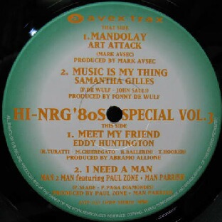 画像1: $ HI-NRG '80S SPECIAL VOL. 3 (AVJT-2357) 緑 MANDOLAY * MUSIC IS MY THING YYY28-569-7-54