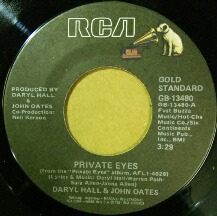 画像1: $ Daryl Hall & John Oates / Private Eyes (GB-13480) I Can't Go For That (7inch) 未  原修正