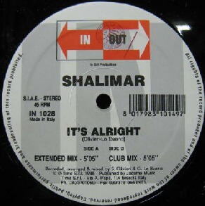 画像1: $ SHALIMAR / IT'S ALRIGHT (IN 1028) Y10+ 後程済