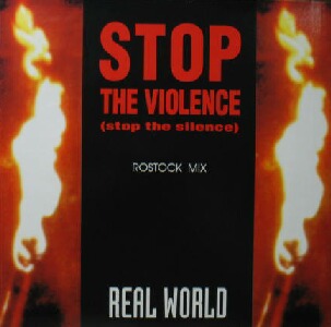 画像1: REAL WORLD / STOP THE VIOLENCE (STOP THE SILENCE)  原修正