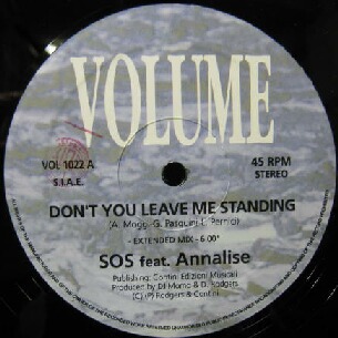 画像1: $ SOS feat.ANNALISE / DON'T YOU LEAVE ME STANDING (VOL. 1022) Y4