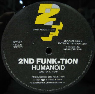 画像1: $ 2ND FUNK-TION / HUMANOID (DFT-010) Y? 後程済