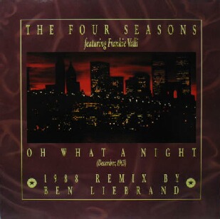 画像1: THE FOUR SEASONS / OH WHAT A NIGHT (DECEMBER,1963) 1988 REMIX