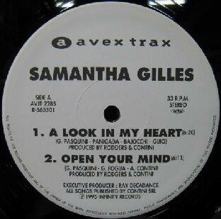画像1: $YM SAMANTHA GILLES / A LOOK IN MY HEART 4曲 (AVJT-2285) YYY57-1227-5-16 後程済
