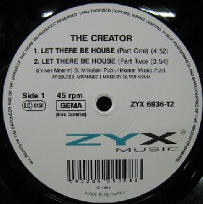 画像1: $$ THE CREATOR / LET THERE BE HOUSE (ZYX 6936-12) YYY209-3070-5-7