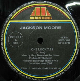 画像1: $ JACKSON MOORE / ONE LOOK (SPEC-1606) AZURE / CAN'T STEAL MY LOVE Y4+1? 後程済