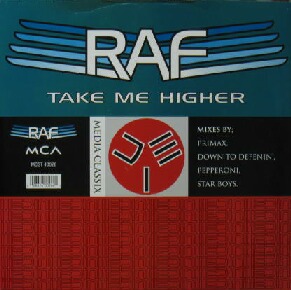 画像1: R.A.F. / TAKE ME HIGHER (MCA)  原修正